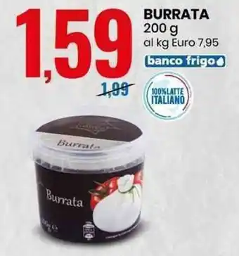 Eurospin Burrata 200g offerta