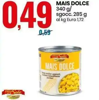 Eurospin Mais Dolce 340g/285g offerta
