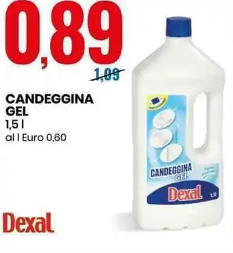 Dexal Candeggina Gel 1,5l