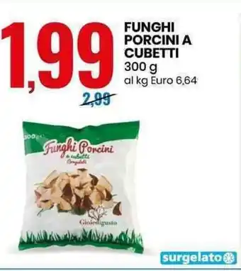 Funghi Porcini a Cubetti 300g