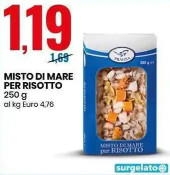 Eurospin Misto di Mare per Risotto 250g offerta