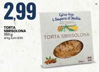 Eurospin Torta Sbrisolona 350g offerta
