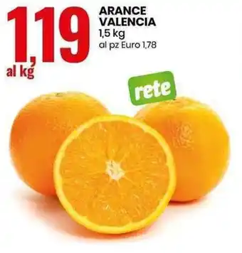 Eurospin Arance Valencia 1,5kg offerta