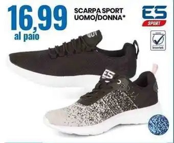 Eurospin Scarpa Sport Uomo/Donna offerta
