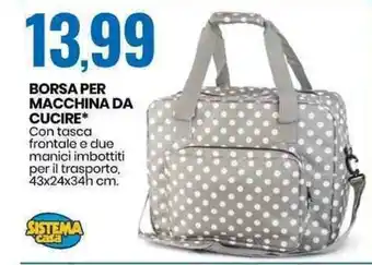 Eurospin Borsa per Macchina da cucire offerta