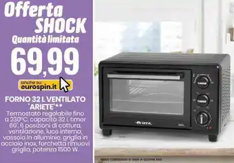 'Ariete' Forno 32l Ventilato