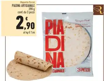 Conad PIADINA ARTIGIANALE 390 g offerta