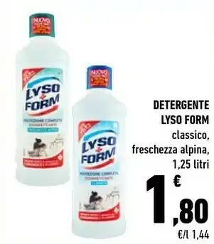 Conad Lysoform Detergente Classico offerta