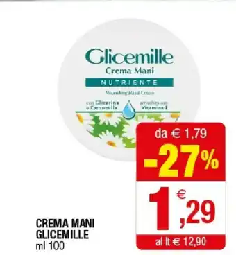 Glicemille Crema Mani