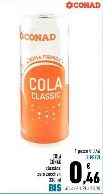 Conad Conad Cola 330ml offerta