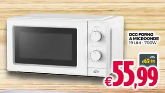 Franzy's DCG FORNO A MICROONDE 19 Litri - 700W offerta