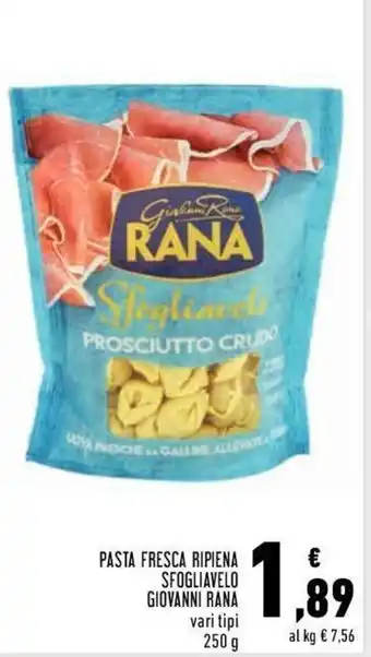 Conad Giovanni Rana Pasta Fresca Ripiena Sfogliavelo 250g offerta