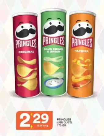 Quick Sisa PRINGLES VARI GUSTI 175 GR offerta