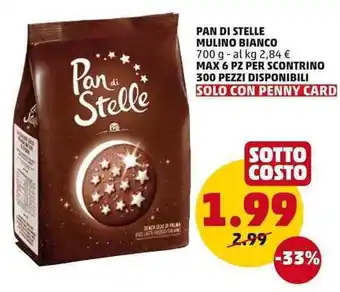 PENNY Mulino Bianco Pan di Stelle 700g offerta