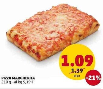 PENNY Pizza margherita 210g offerta