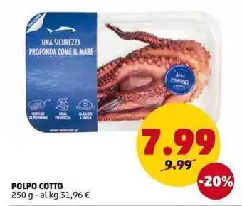PENNY Polpo Cotto 250g offerta