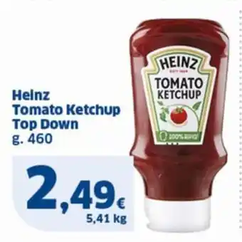 Sigma Heinz Tomato Ketchup Top Down g. 460 offerta
