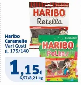 Sigma Haribo Caramelle Vari Gusti g. 175/140 offerta
