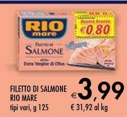 Rio Mare Filetto Di Salmone