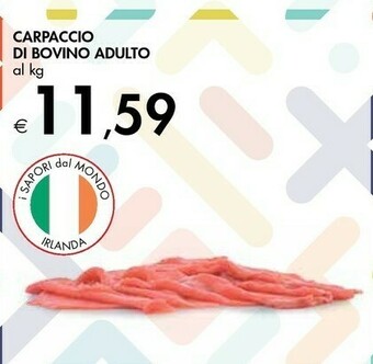 Bennet Carpaccio Di Bovino Adulto offerta