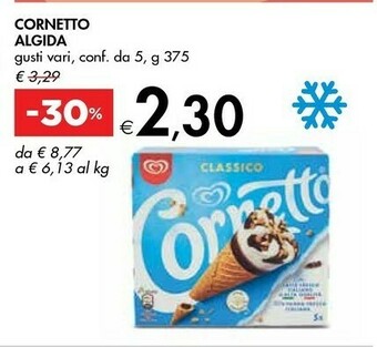 Bennet Algida Cornetto offerta