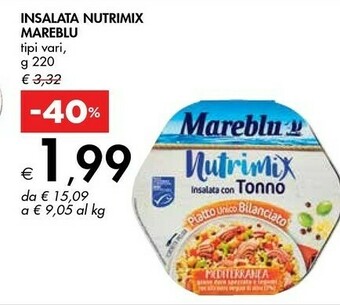 Bennet Mareblu Insalata Nutrimix offerta