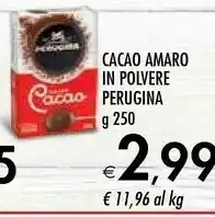 Bennet Perugina Cacao Amaro In Polvere offerta