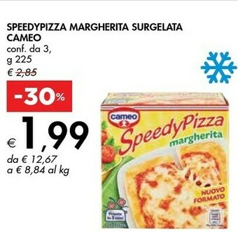 Bennet Cameo Speedypizza Margherita Surgelata offerta