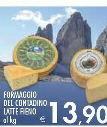 Bennet Latte Fieno Formaggio Del Contadino offerta