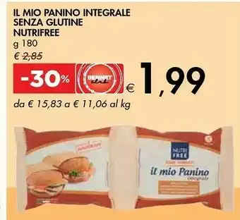 Nutrifree Il Mio Panino Integrale Senza Glutine