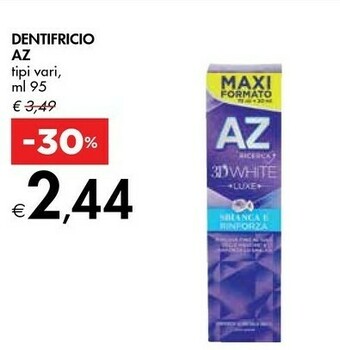 Bennet Az Dentifricio offerta