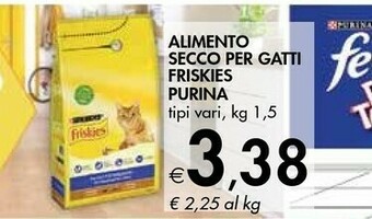 Bennet Purina Alimento Secco Per Gatti Friskies offerta
