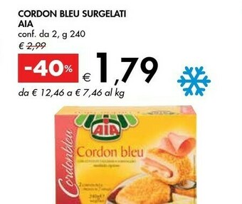 Bennet Aia Cordon Bleu Surgelati offerta