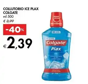 Bennet Colgate Collutorio Ice Plax offerta