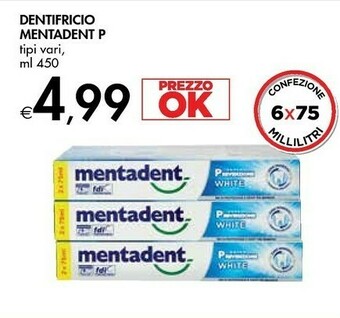 Bennet Mentadent P Dentifricio offerta