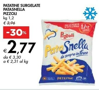 Bennet Pizzoli Patatine Surgelate Patasnella offerta