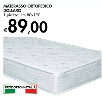 Materasso Ortopedico Dollaro