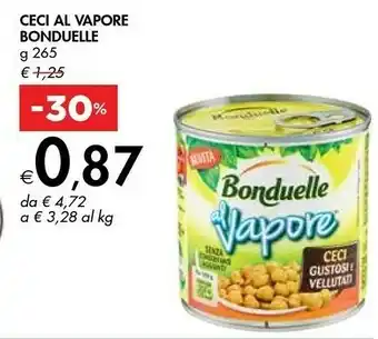 Bennet Bonduelle Ceci Al Vapore offerta