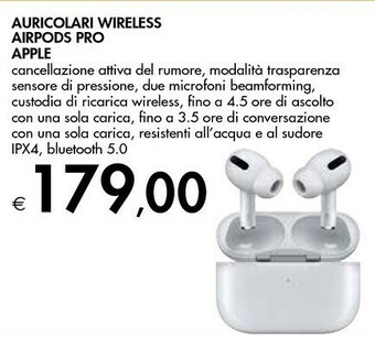 Bennet Apple Auricolari Wireless Airpods Pro offerta