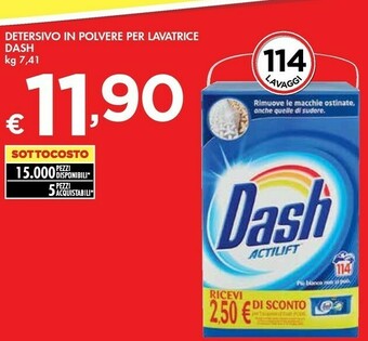 Bennet Dash Detersivo In Polvere Per Lavatrice offerta