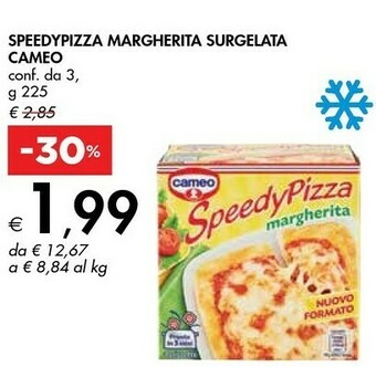 Bennet Cameo Speedypizza Margherita Surgelata offerta