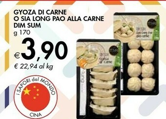 Bennet Dim Sum Gyoza Di Carne O Sia Long Pao Alla Carne offerta
