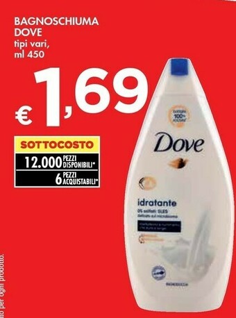 Bennet Dove Bagnoschiuma offerta