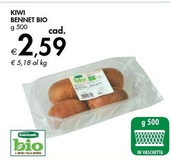 Bennet Bennet Bio Kiwi offerta