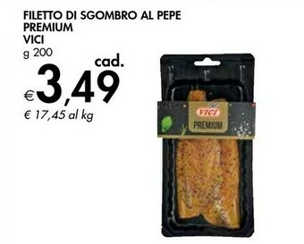 Bennet Vici Filetto Di Sgombro Al Pepe Premium offerta