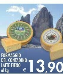 Bennet Formaggio Del Contadino Latte Fieno offerta