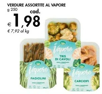 Bennet Verdure Assortite Al Vapore offerta