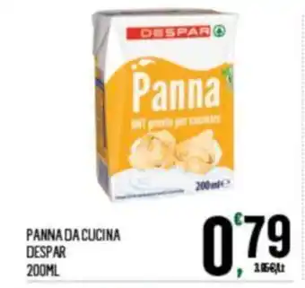 Despar PANNA DA CUCINA DESPAR 200ML offerta