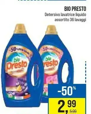Caddy's Presto Detersivo lavatrice offerta