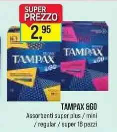 Caddy's Tampax Assorbenti interni offerta
